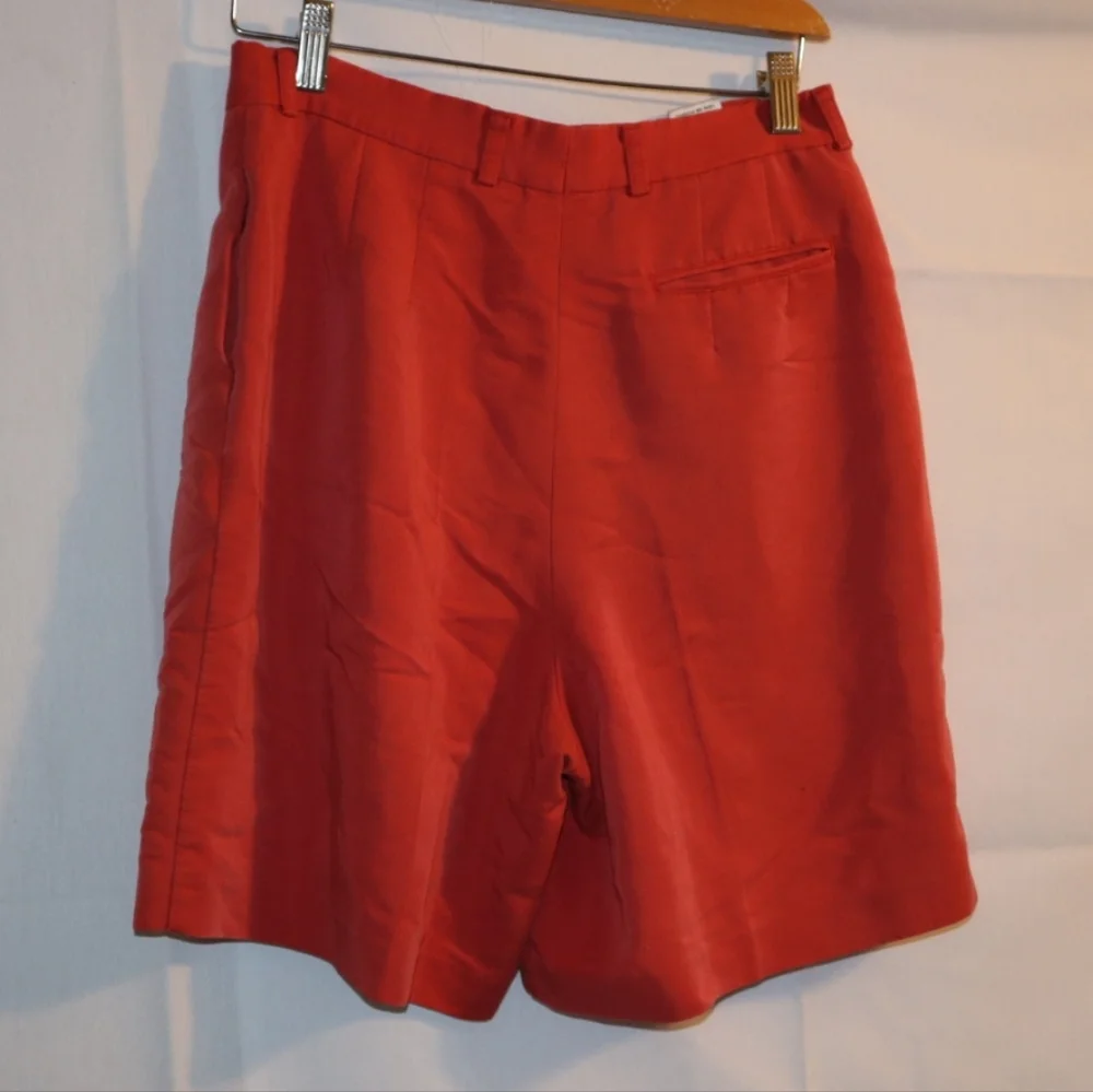 Cutter & Buck Bright Orange Shorts Size 10 - Picture 5 of 7